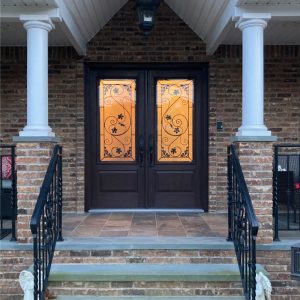 Fiberglass Entry Doors with double doors