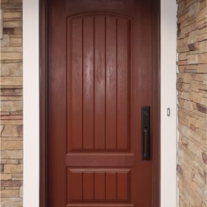 Fiberglass Entry, Single Doors