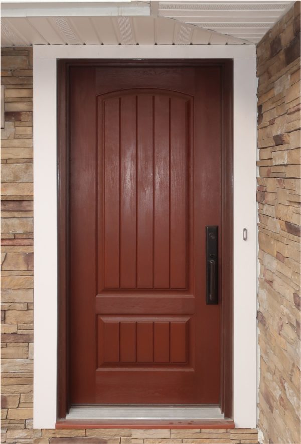 Fiberglass Entry, Single Doors