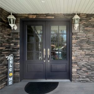 Fiberglass Entry Doors with double doors