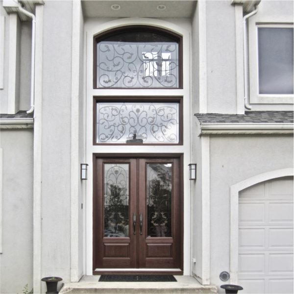 Fiberglass Entry, Eight ft Tall Doors