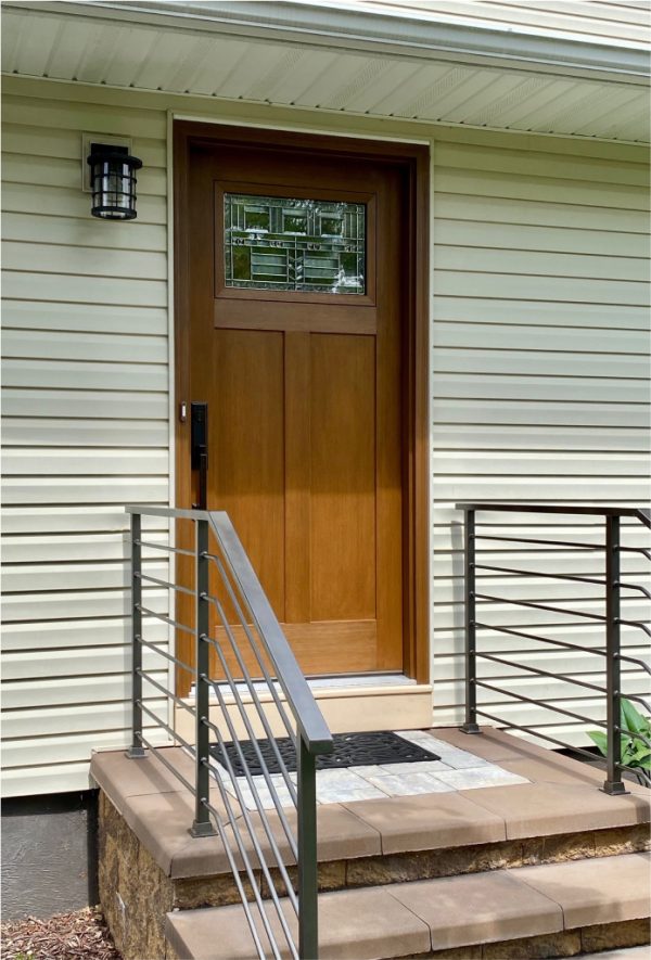 Fiberglass Entry, Single Doors