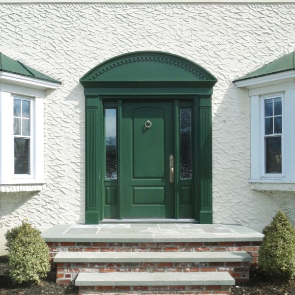 Fiberglass Entry Doors with two side panels
