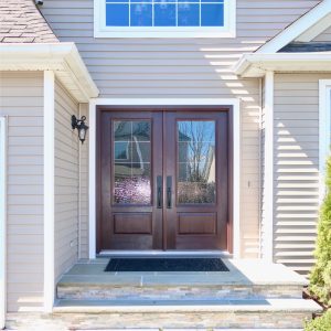 Fiberglass Entry Doors with double doors