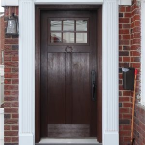 Fiberglass Entry, Single Doors