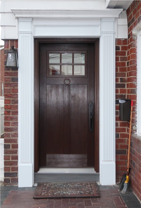 Fiberglass Entry, Single Doors
