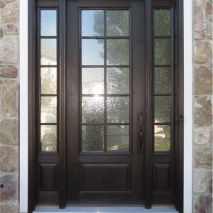 Fiberglass Entry, Eight ft Tall Doors