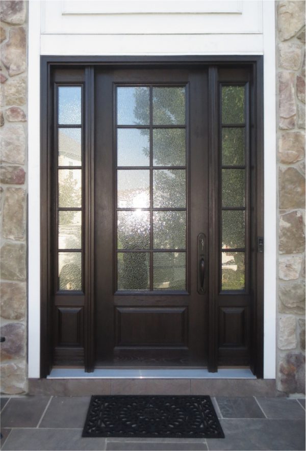 Fiberglass Entry, Eight ft Tall Doors