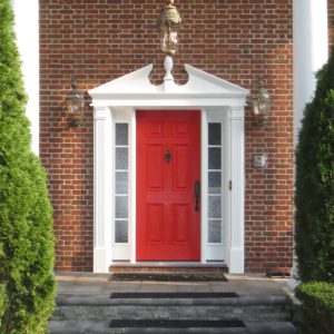 Fiberglass Entry Doors with two side panels
