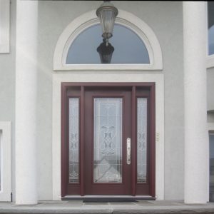 Fiberglass Entry Doors with two side panels