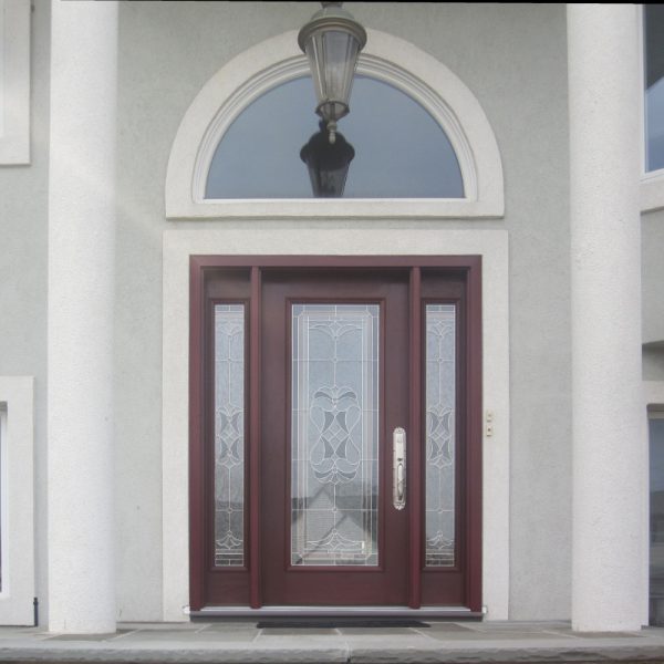 Fiberglass Entry Doors with two side panels