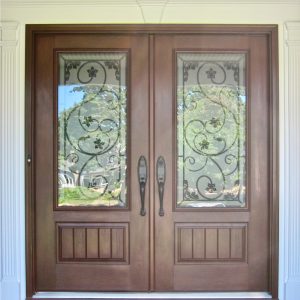 Fiberglass Entry Doors with double doors