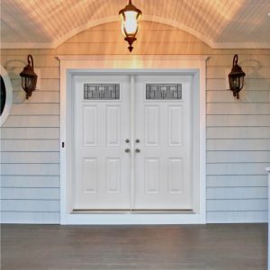 Fiberglass Entry Doors with double doors