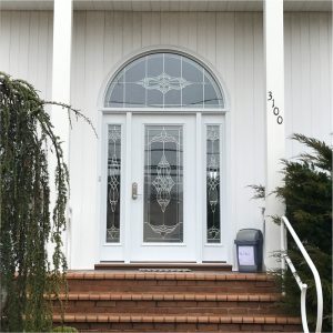 Fiberglass Entry Doors with two side panels
