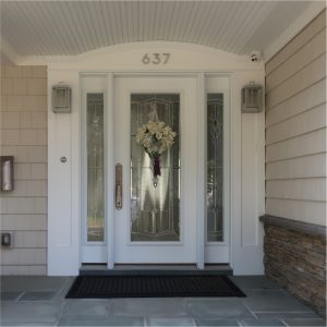 Fiberglass Entry Doors with two side panels