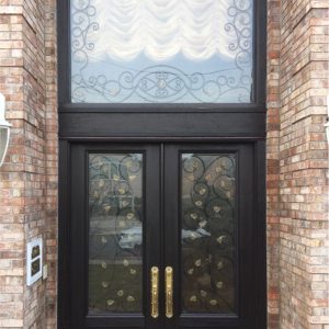 Fiberglass Entry, Eight ft Tall Doors