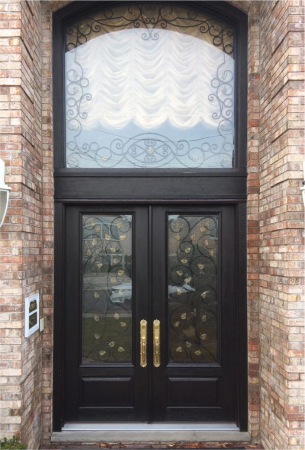 Fiberglass Entry, Eight ft Tall Doors