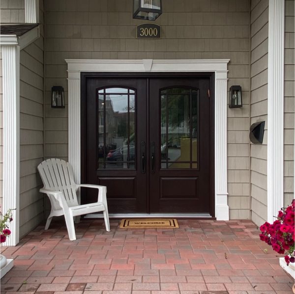Fiberglass Entry Doors with double doors