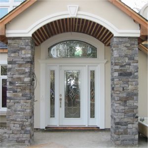 Fiberglass Entry Doors with two side panels