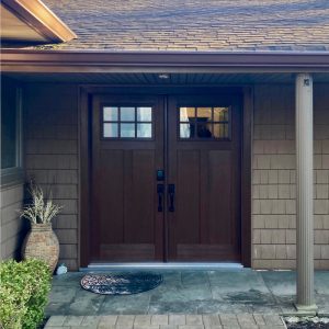 Fiberglass Entry Doors with double doors