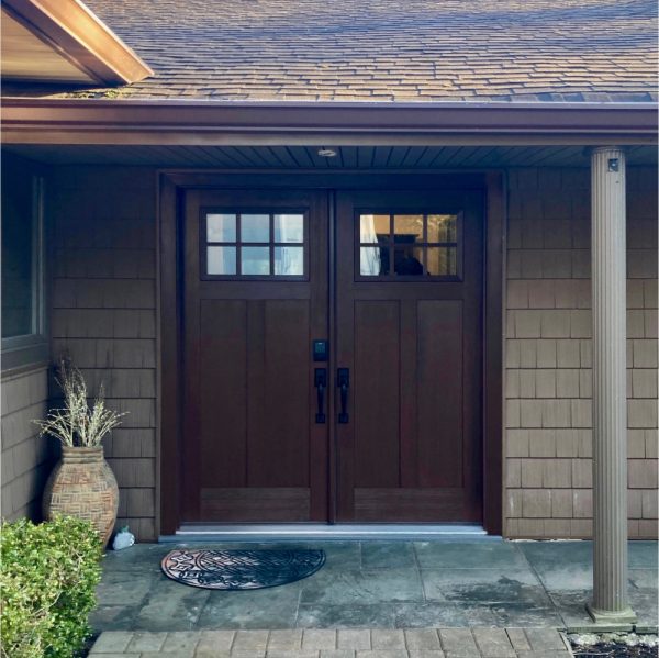 Fiberglass Entry Doors with double doors