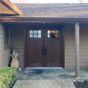Fiberglass Entry Doors with double doors