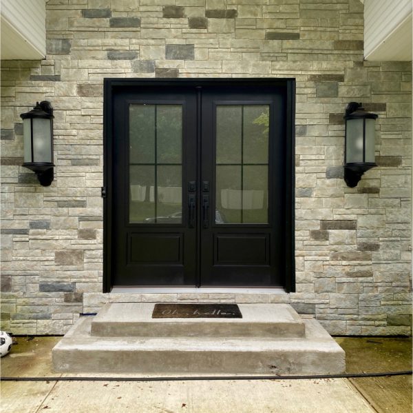Fiberglass Entry Doors with double doors