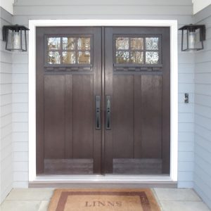 Fiberglass Entry Doors with double doors
