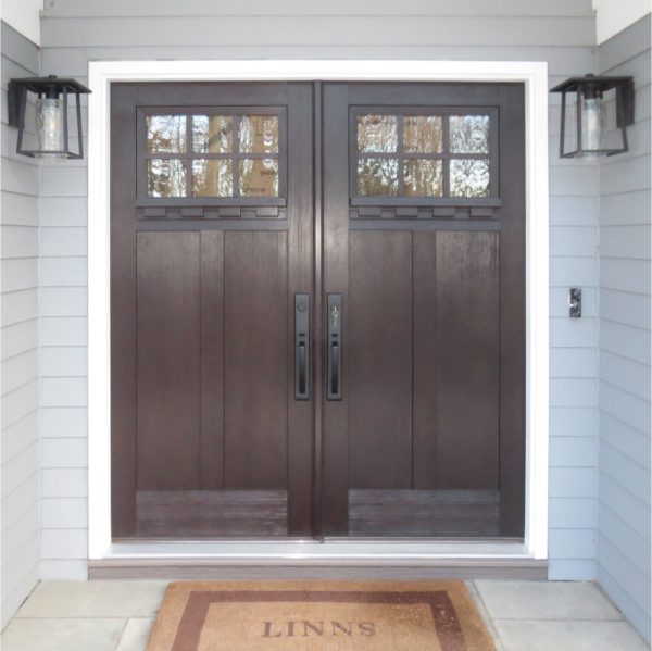 Fiberglass Entry Doors with double doors