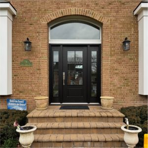Fiberglass Entry Doors with two side panels