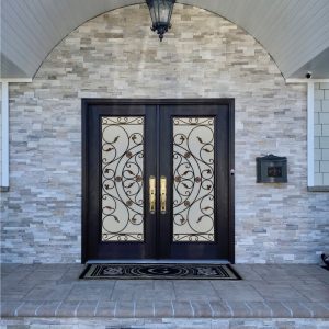 Fiberglass Entry Doors with double doors