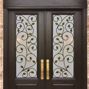 Fiberglass Entry, Eight ft Tall Doors