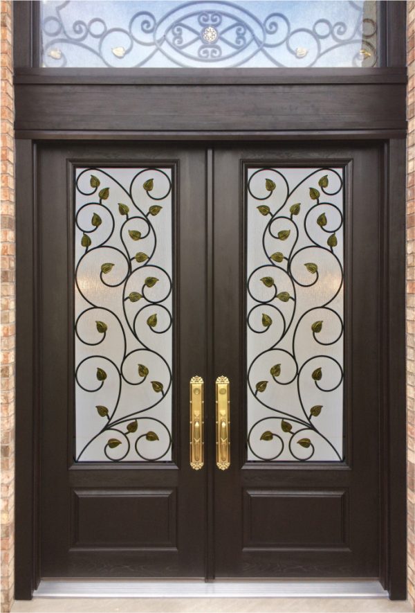 Fiberglass Entry, Eight ft Tall Doors