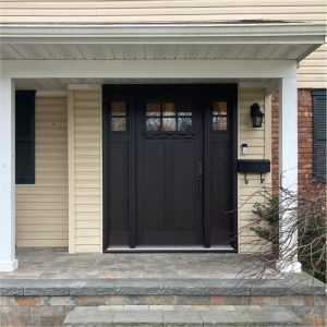 Fiberglass Entry Doors with two side panels
