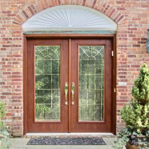 Fiberglass Entry Doors with double doors
