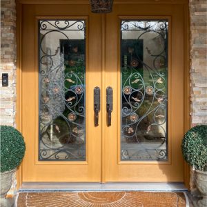 Fiberglass Entry Doors with double doors