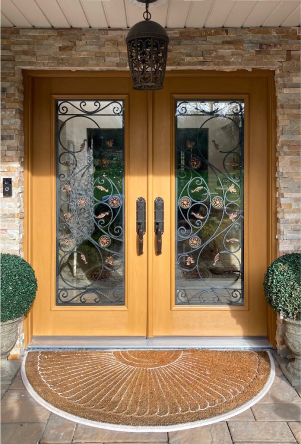 Fiberglass Entry Doors with double doors