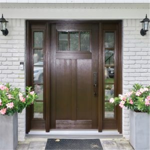 Fiberglass Entry Doors with two side panels