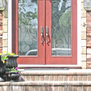 Fiberglass Entry Doors with double doors
