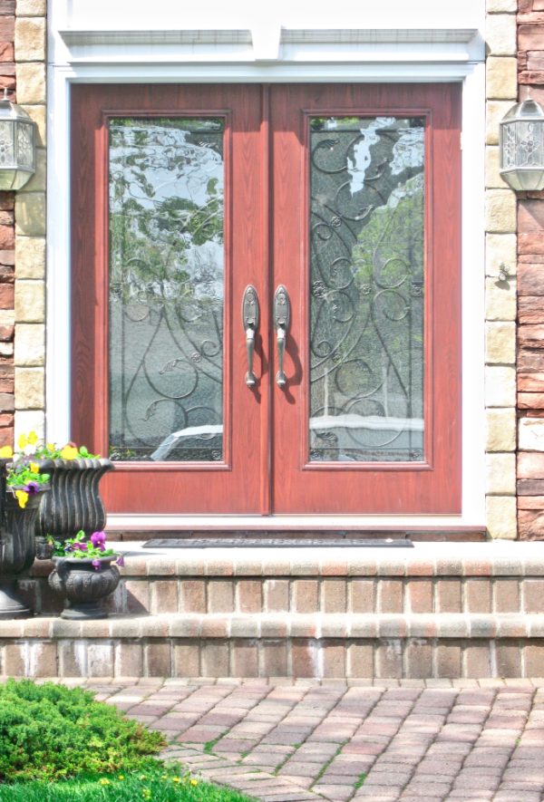 Fiberglass Entry Doors with double doors