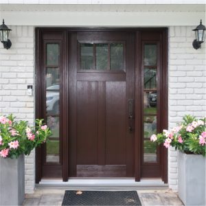 Fiberglass Entry Doors with two side panels