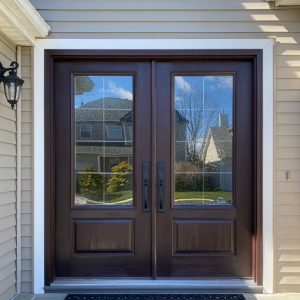 Fiberglass Entry Doors with double doors