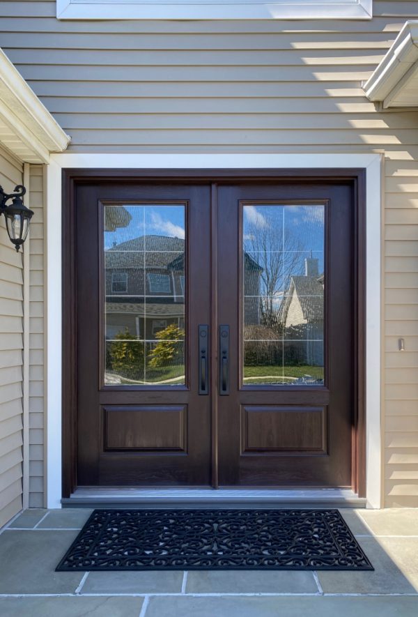 Fiberglass Entry Doors with double doors