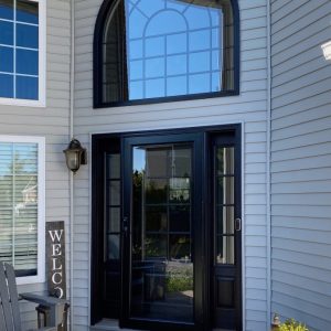 Fiberglass Entry Doors with two side panels