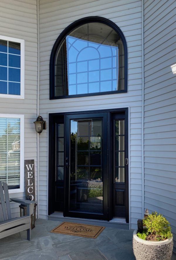 Fiberglass Entry Doors with two side panels