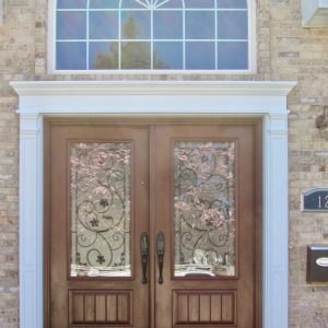 Fiberglass Entry Doors with double doors