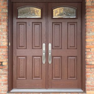 Fiberglass Entry Doors with double doors