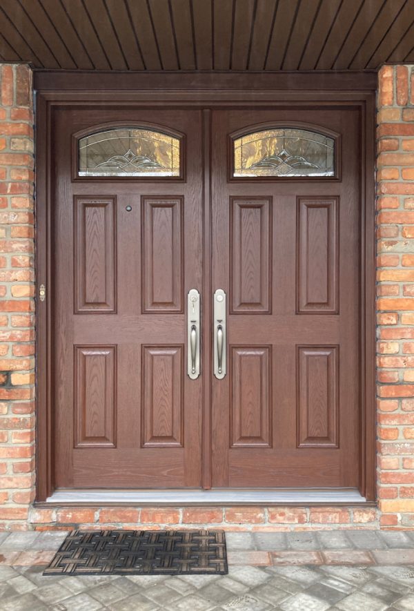Fiberglass Entry Doors with double doors