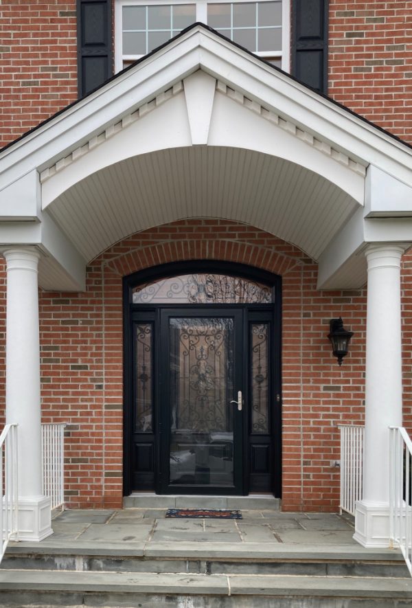 Fiberglass Entry Doors with two side panels