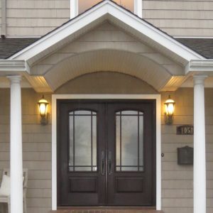 Fiberglass Entry Doors with double doors